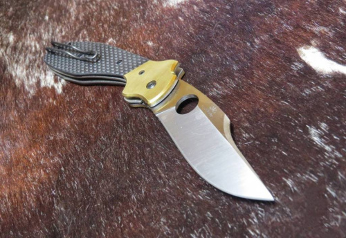 Складной нож Spyderco Schempp Bowie 190CFP фото 8