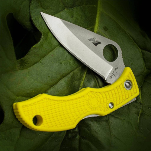 147 Spyderco Ladybug 3 Salt - LYLP3 фото 8