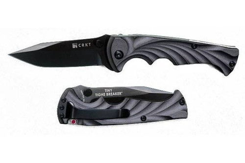 223 CRKT Полуавтоматический складной ножTiny Tighe Breaker Black фото 3