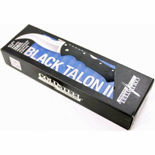 3810 Cold Steel Black Talon II Serrated Edge - 22BS фото 7