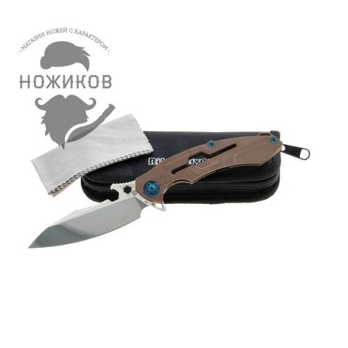 5891 Rike knife M3 brown фото 11