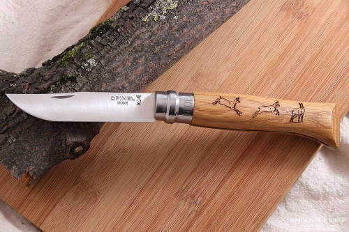 Складной нож Opinel Opinel №8 VRI Animalia Chamois фото 5