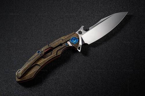 5891 Rike knife M3 brown фото 12