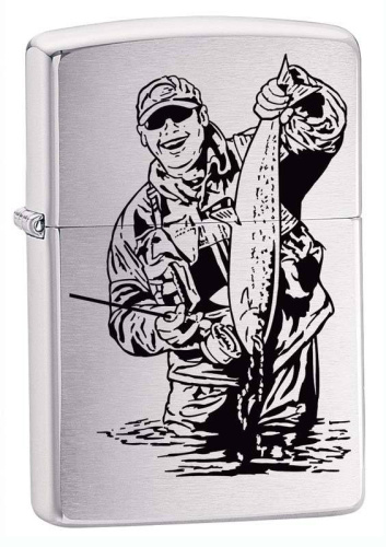 499 ZIPPO Зажигалка ZIPPO Рыбак