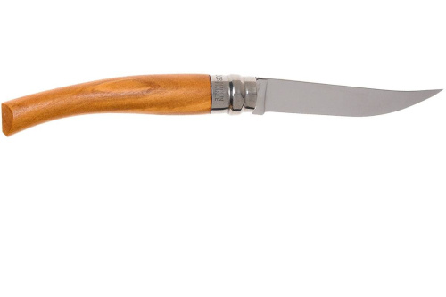Складной нож Opinel Нож складной филейный№8 VRI Folding Slim Olivewood фото 7